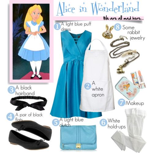 alice in wonderland costume diy